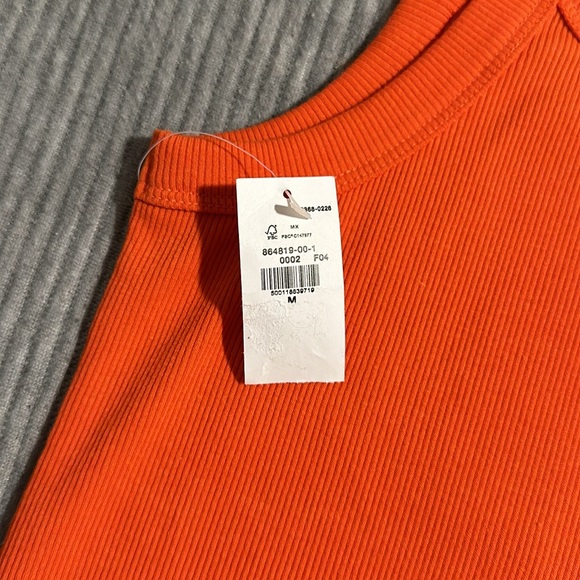 Old Navy Fitted Rib-Knit Tank Top Size M - Picture 4 of 5